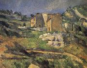 Paul Cezanne Maisons a L-Estaque oil on canvas